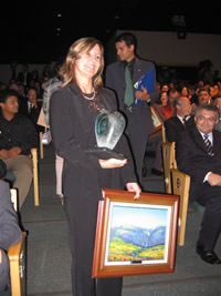 Foto do premiado da categoria Uso Racional de Recursos Hdricos